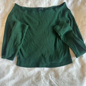 Women's Green Sweater